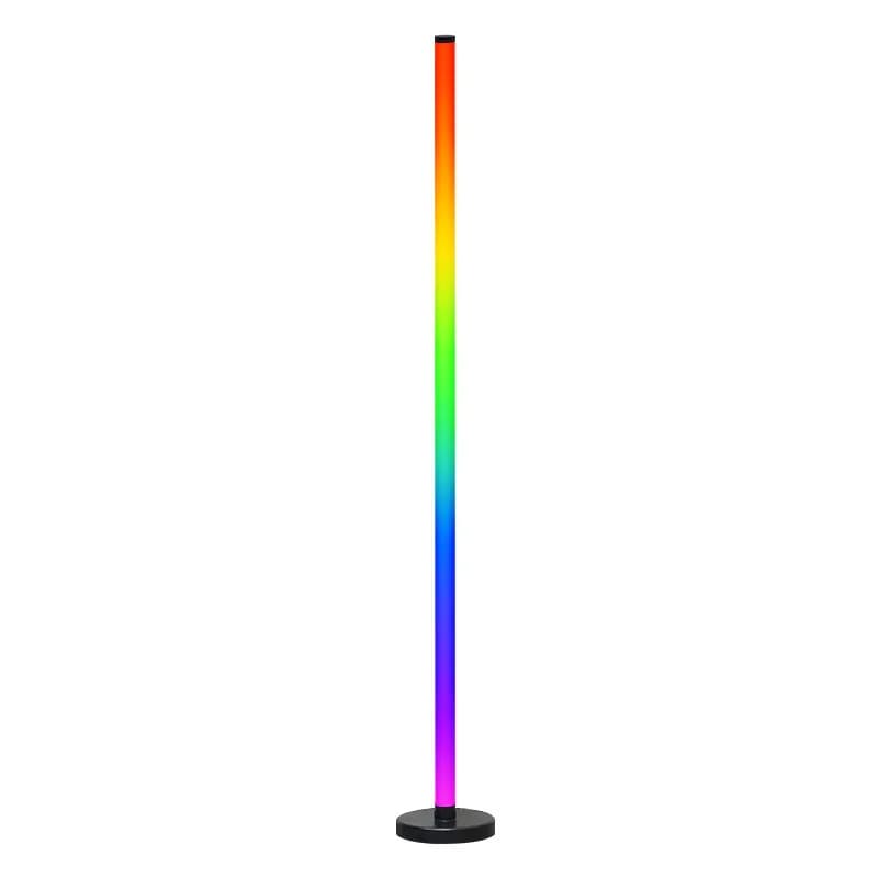 RGB skladacia stojacia lampa so synchronizáciou hudby a ovládaním cez aplikáciu