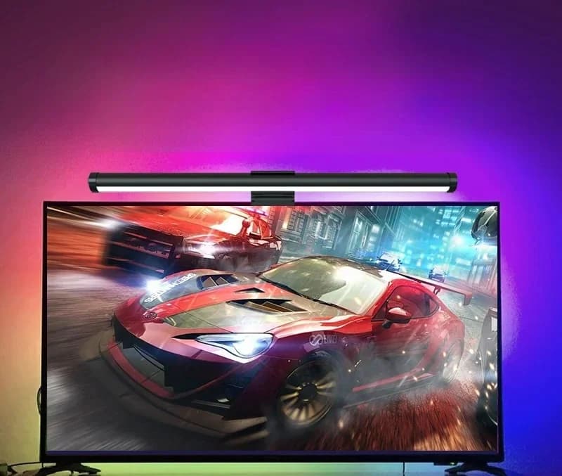 LED svetelná lišta na monitor, USB lampička na obrazovku pre pracovný stôl