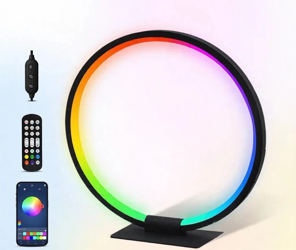 RGB LED atmosférické nočné svetlo so synchronizáciou hudby