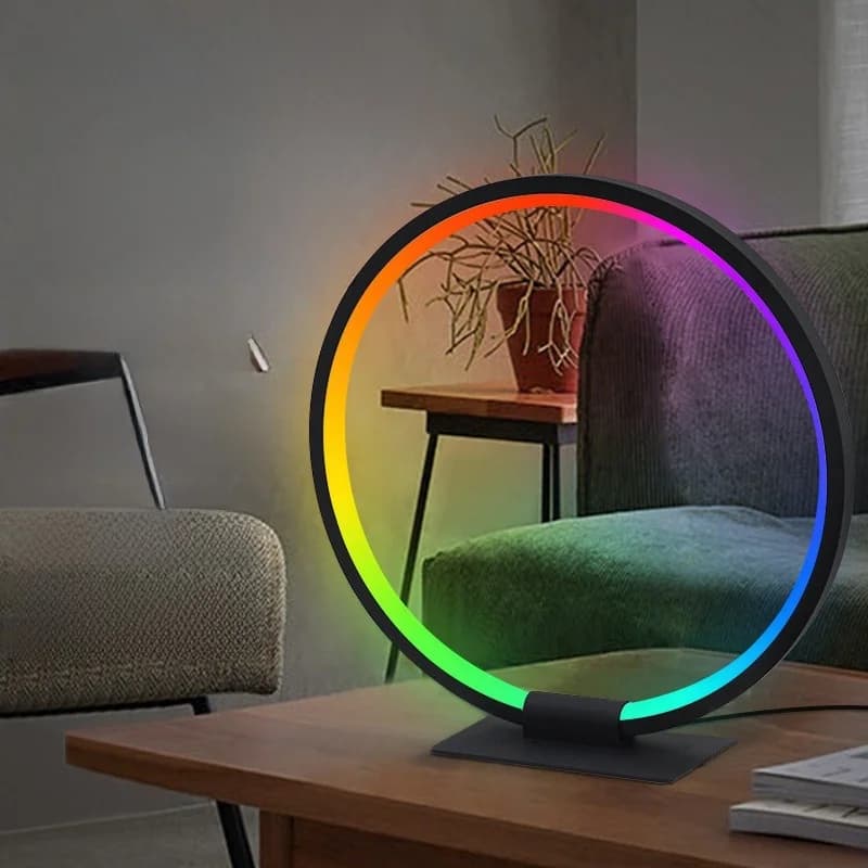 RGB LED atmosférické nočné svetlo so synchronizáciou hudby